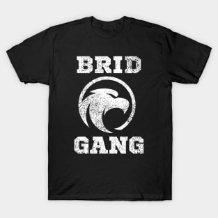 Bird Gang Philadelphia Eagles Vintage Look Design T-Shirt